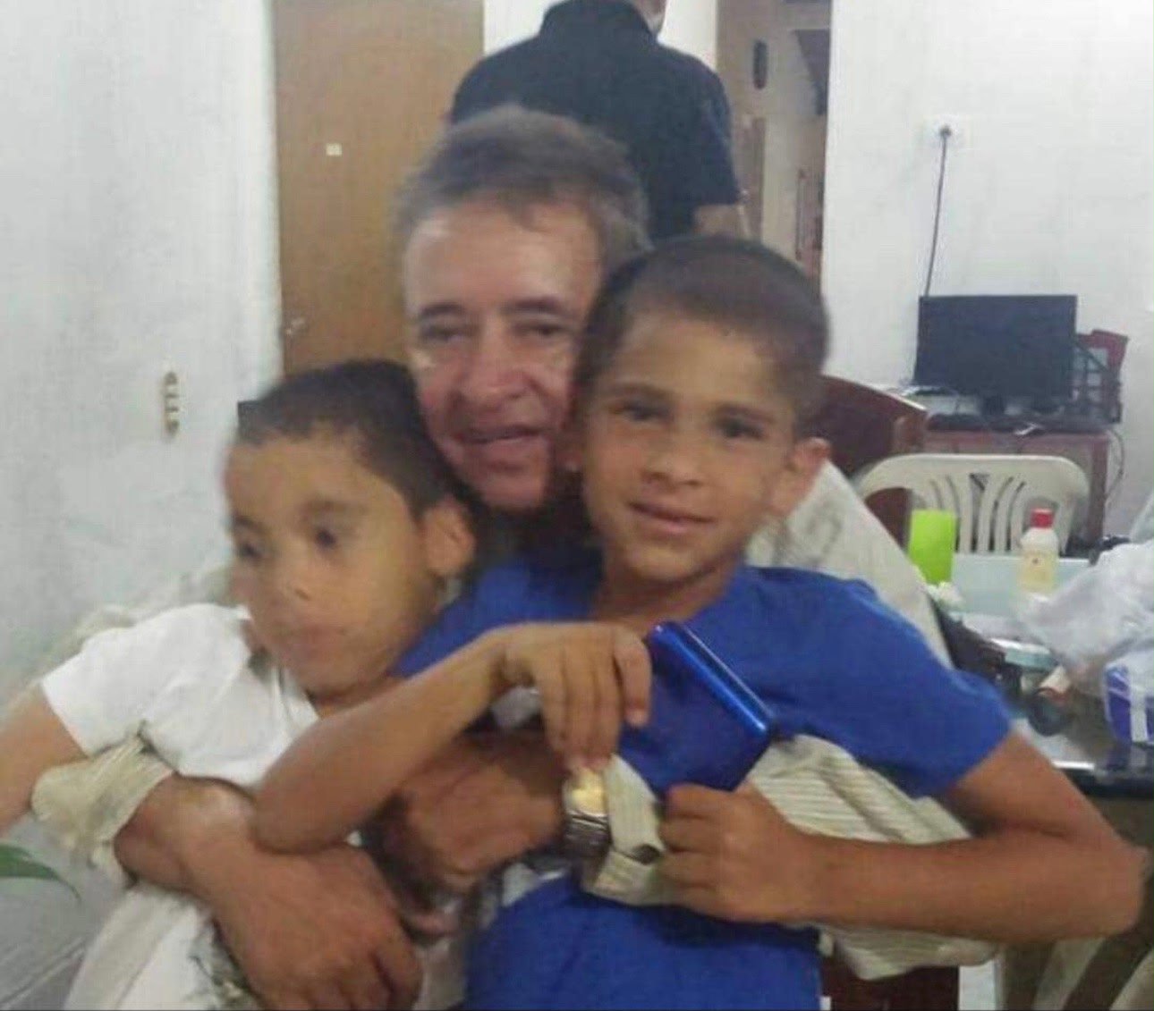Community members in Venezuela